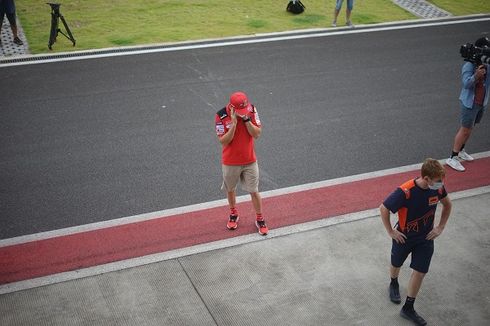 Pantau Motor LCR Honda Digeber di Mandalika, Jack Miller Sampai Tutup Telinga