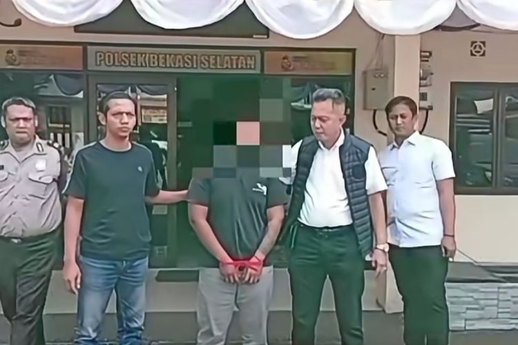 Sopir Angkot Perusak Mobil di Kemang Pratama Bekasi Jadi Tersangka