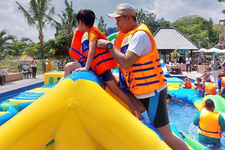 The Wujil Aqua Park Semarang, wahana air ala Benteng Takeshi di Kabupaten Semarang 