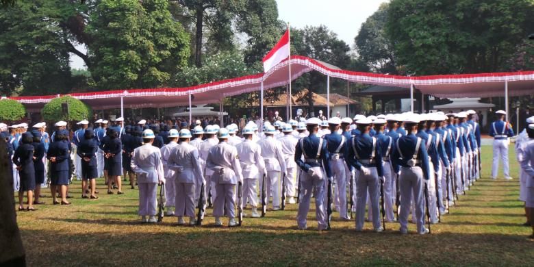 Ilustrai: Suasana upacara peringatan Hari Kesaktian Pancasila di Lubang Buaya, Jakarta Timur, Kamis (1/10/2015).