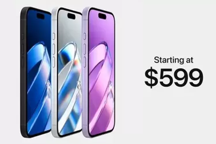 Ilustrasi tampilan iPhone 17e.