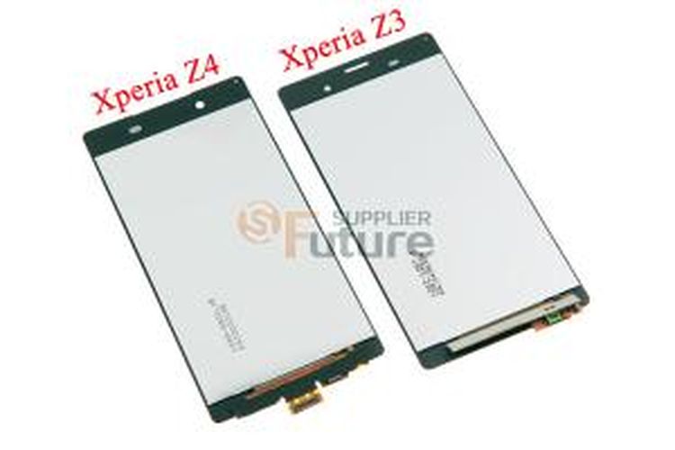 Foto komponen layar Xperia Z4 beredar melalui situs Futuresupplier.com