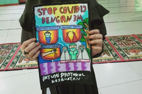 Curhat Siswi Pemenang Kontes Poster 3M: Sudah Rindu Kembali ke Sekolah
