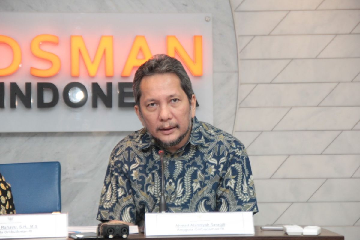 Anggota Ombudsman Republik Indonesia Alamsyah Saragig