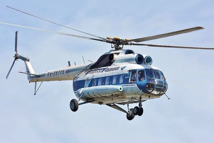 Helikopter Mil Mi-8.