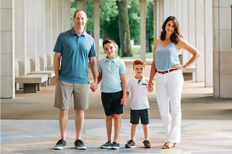 Keluarga Katcher: Micah, Evan, Nathan and Rachel