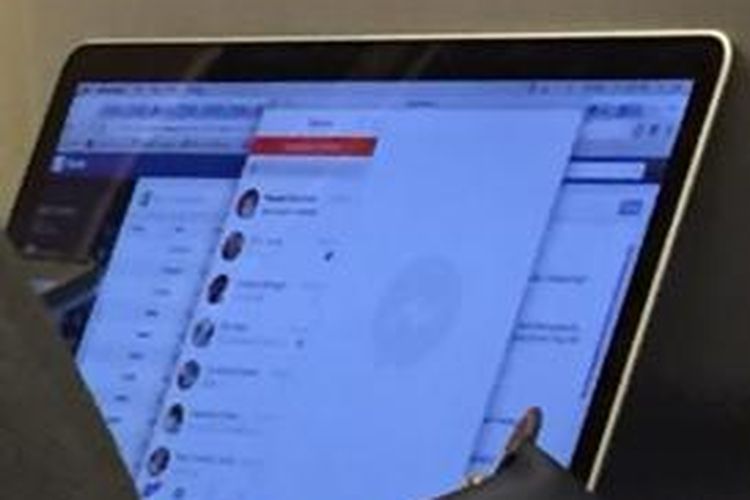 Beredar gambar aplikasi Facebook Messenger dijajal pada Mac