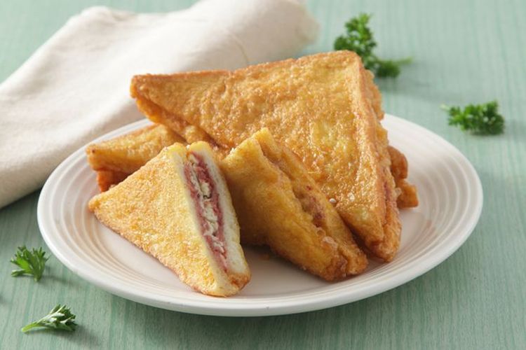 Resep Roti Goreng Kornet Keju Sarapan Enak Pakai Roti 