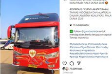 Melihat Bus yang Dipakai Timnas Indonesia dan Australia