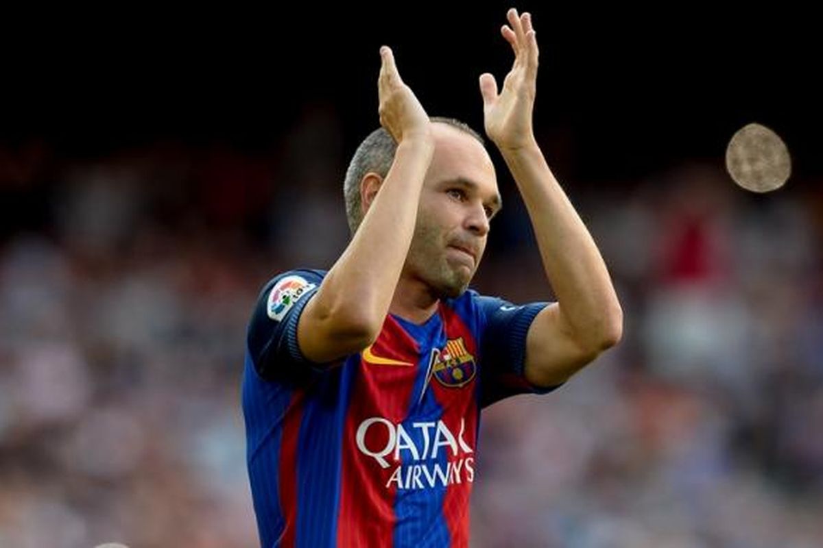 Iniesta Rasmi Iniesta Puas dengan Kedalaman Skuad Barcelona