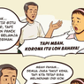 Melalui Kartun, Jokowi Ingatkan Masyarat Tak Panik Hadapi Virus Corona