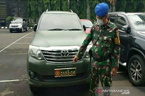Puspomad Klarifikasi soal Warga Sipil Pakai Mobil Dinas TNI