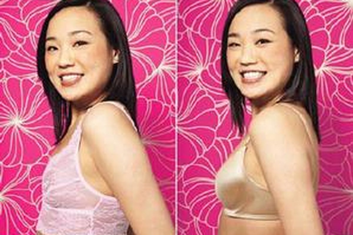 Bila dada Anda rata, pilih bra dengan push up pads.