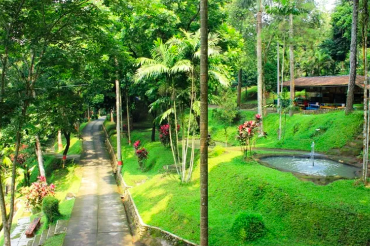 Taman Kyai Langgeng Magelang atau TKL Ecopark, yang merupakan obyek wisata hutan buatan di perkotaan dilengkapi berbagai fasilitas 
