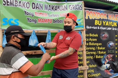 Pemuda Bertato di Semarang Bagikan Makanan Gratis untuk Warga Terdampak PPKM