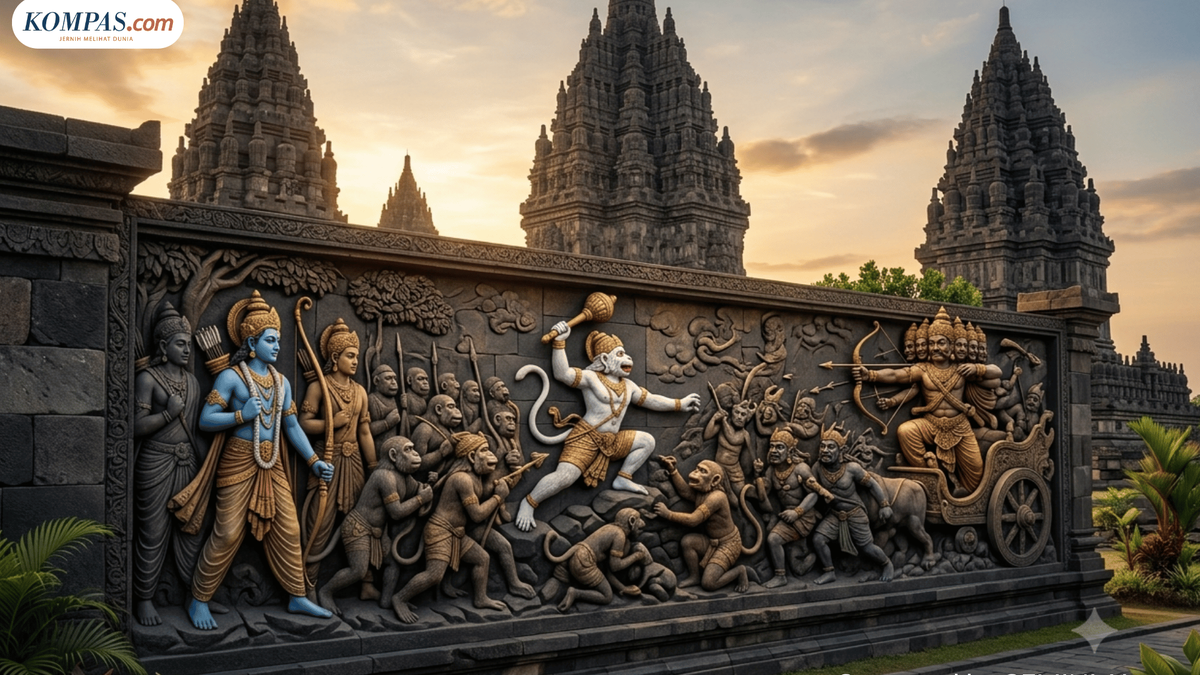 Relief Ramayana di Candi Prambanan: Bukan Sekadar Kisah dari India