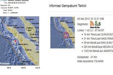 Diguncang Gempa, Warga Kota Gunungsitoli Berhamburan Keluar Rumah