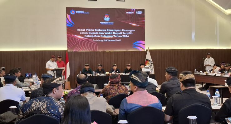 Ditetapkan sebagai Bupati dan Wakil Bupati Buleleng Terpilih, Sutjidra-Suriatna Fokuskan Kesehatan dan Pendidikan pada Program 100 Hari Kerja