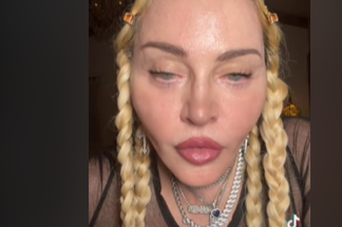 Viral di TikTok, Wajah Madonna Berubah Mengerikan