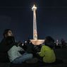 Video Mapping di Tugu Monas Tampilkan Gambar Bernuansa Pancasila dan Hari Raya Waisak