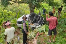 Mobil Terjun ke Jurang Sedalam 25 Meter, 4 WN Rusia Luka-luka