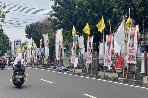 Banyak APK di Jalan Raya Bogor Jakarta Timur, Warga: Katanya Mau Ditertibkan