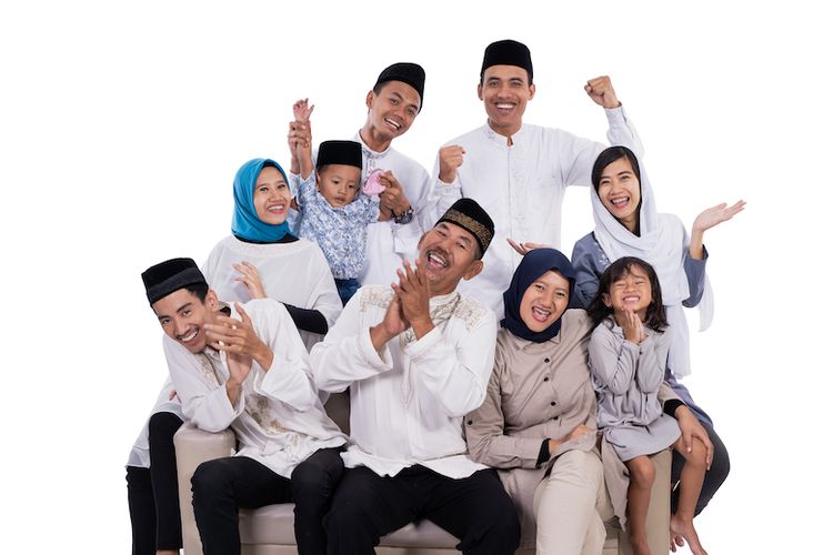 Keluarga dengan semangat Ramadhan