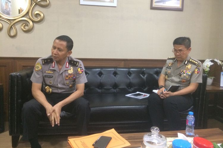 Asisten Kepala Polri bidang Sumber Daya Manusia (SDM) Irjen (Pol) Eko Indra Heri, di Gedung TNC Mabes Polri, Jakarta Selatan, Kamis (6/12/2018).