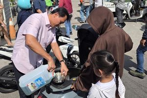 Pertamina Jual Pertalite secara Literan untuk Urai Antrean SPBU di Denpasar