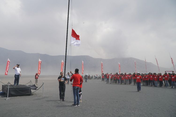 Convoy Merdeka komunitas Honda di Indonesia