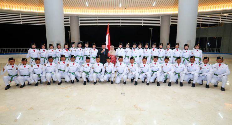 Resmi, 38 Putra-Putri Paskibraka Pertama IKN Dikukuhkan, Siap Kibarkan Merah Putih