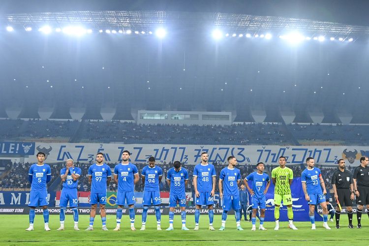 Starting Persib Bandung pada laga play off AFC Champions League Two (ACL 2) 2025-2026 melawan Manila Digger FC (Filipina), Rabu (13/8/2025) di Stadion Gelora Bandung Lautan Api (GBLA). 