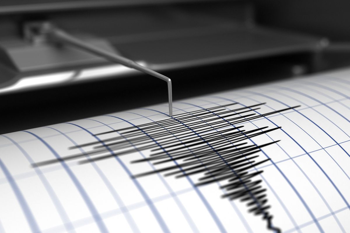 Ilustrasi gempa bumi