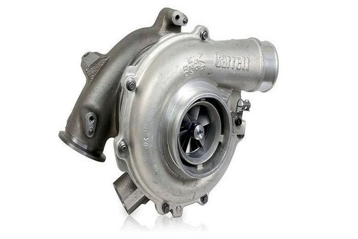 Ilustrasi turbocharger mesin diesel.