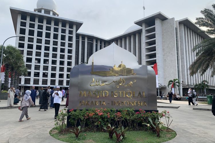 Masjid Istiqlal Jakarta.