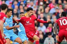 Hasil Liga Inggris: Saling Balas Gol, Liverpool Diimbangi Man City 2-2