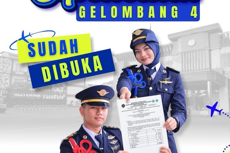 Tak Ada Syarat Nilai, Politeknik Penerbangan Surabaya Buka Sipencatar Jalur Mandiri 2026 Gelombang 4