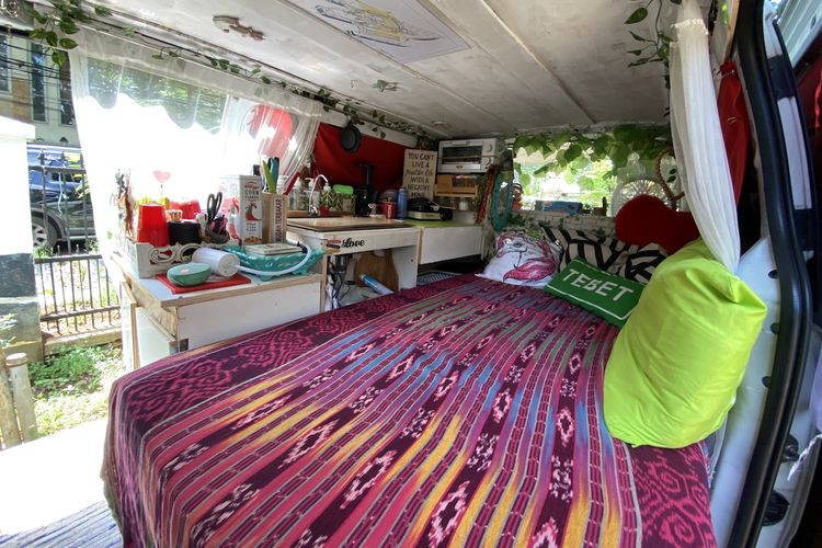 Campervan milik Annissa Susanto