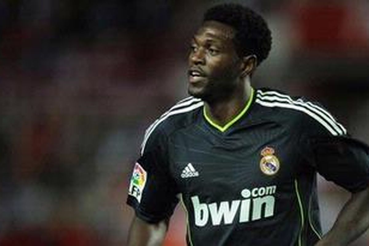 Striker Real Madrid, Emmanuel Adebayor