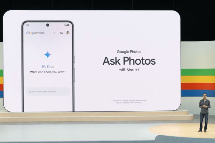 Google umumkan fitur Ask Photos untuk Google Photos.