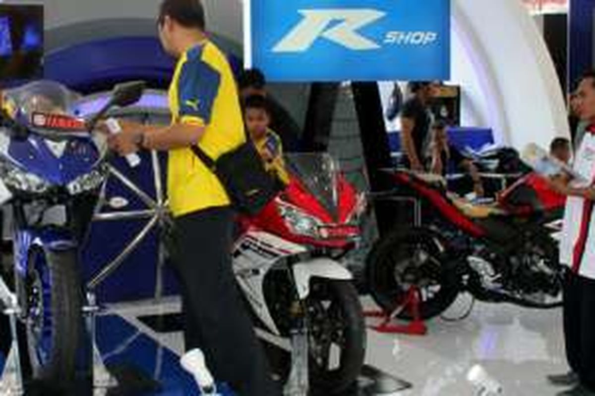 Yamaha di Jakarta Fair Kemayoran, siap geber sejumlah program promosi.