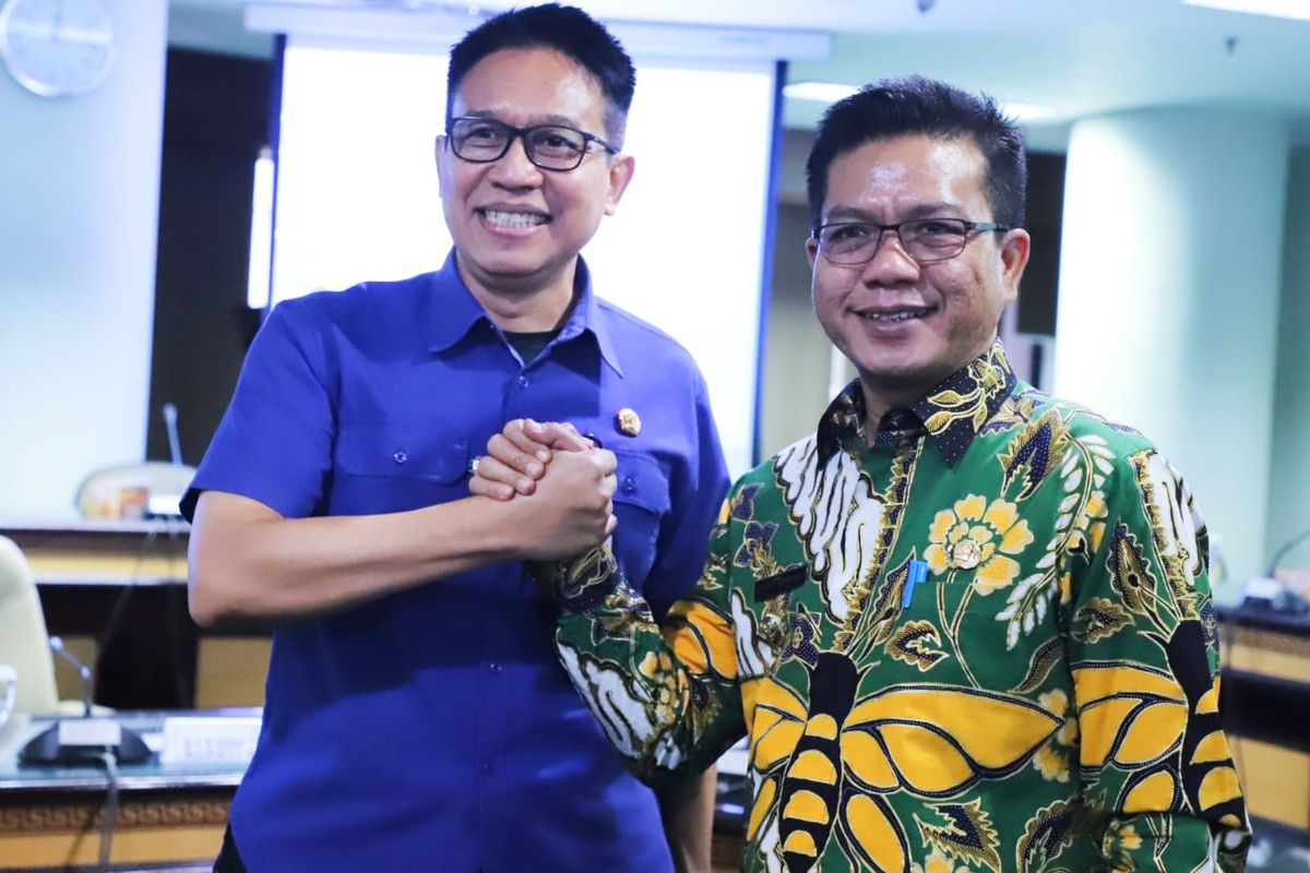  Bupati Bandung Dadang Supriatna dalam acara Round Table Discussion (RDC) 2023 di Jakarta, Rabu (29/11/2023).