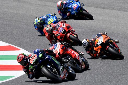 Hasil Klasemen MotoGP 2021, Quartararo Masih Teratas