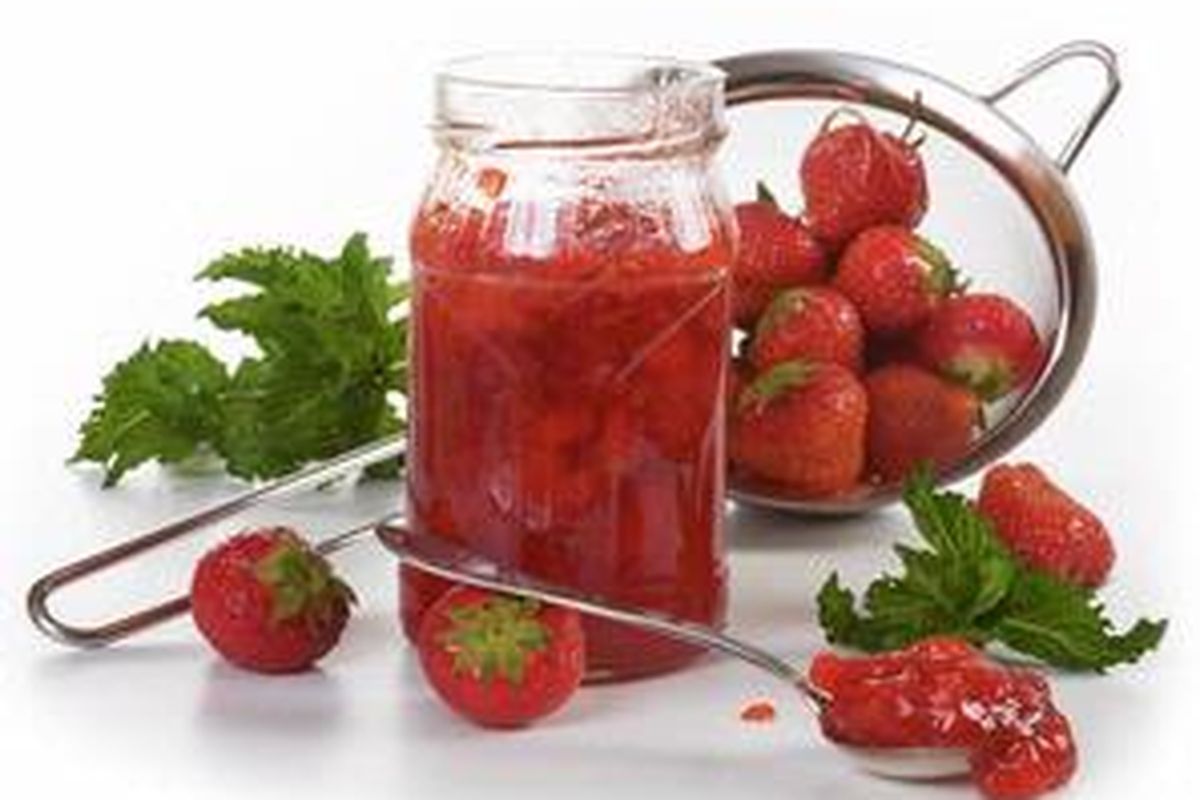 Selai buatan rumahan ini dibuat dari bahan-bahan alami.