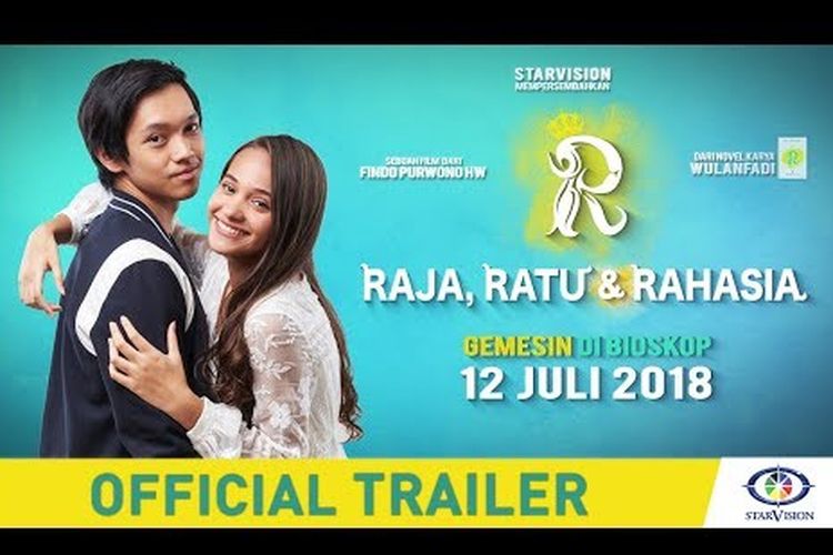 R: Raja, Ratu & Rahasia (2018) yang dibintangi oleh Brandon Salim dan Aurora Riberio.