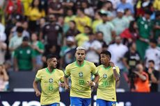 Hasil Meksiko Vs Brasil: Tarian Samba Pereira, Endrick Ciptakan Drama