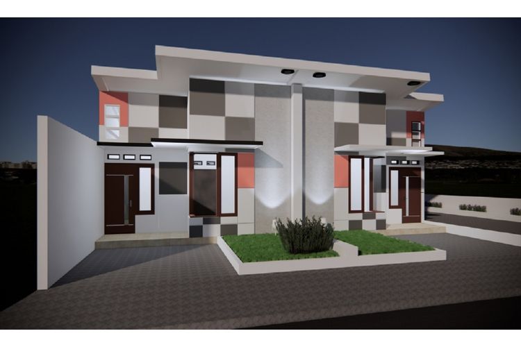 Rumah minimalis ukuran 72 