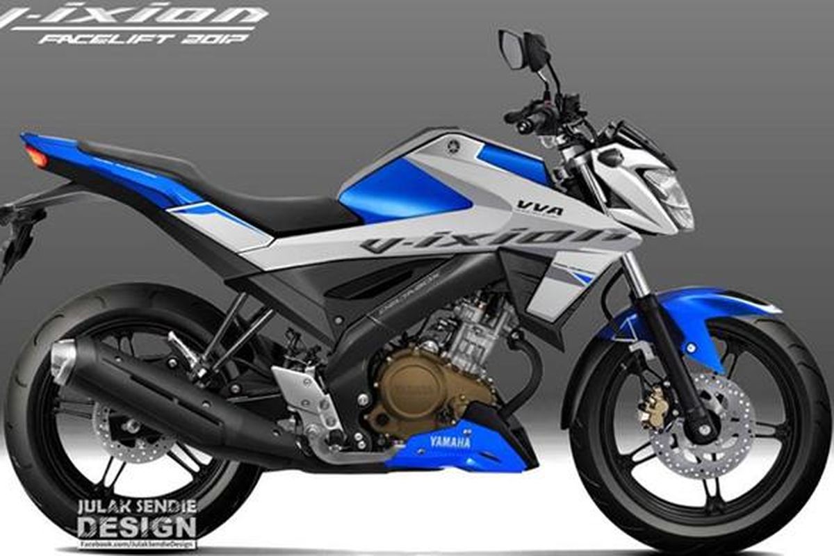 Rendering Yamaha V-Ixion terbaru.