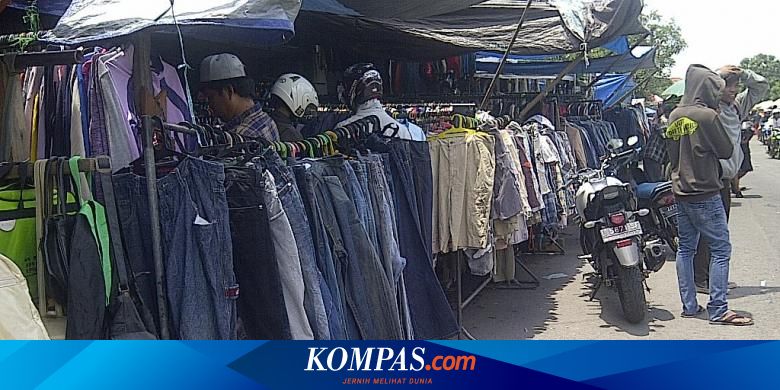Penjual Pakaian Bekas Di Surabaya Raih Omzet Rp 2 Juta Per Hari