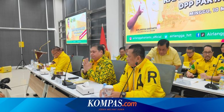 Dipimpin Airlangga, DPP Golkar Gelar Rapat Tertutup Bahas Evaluasi Pemilu 2024